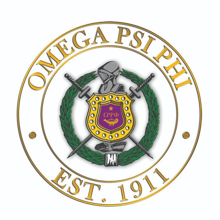 Omega Psi Phi shield, established 1911